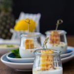 Gegrillte Ananas mit Pesto und Joghurt 1
