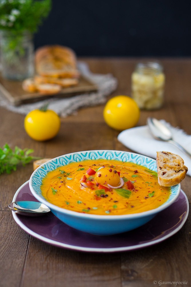 Tomaten-Paprika-Suppe 1
